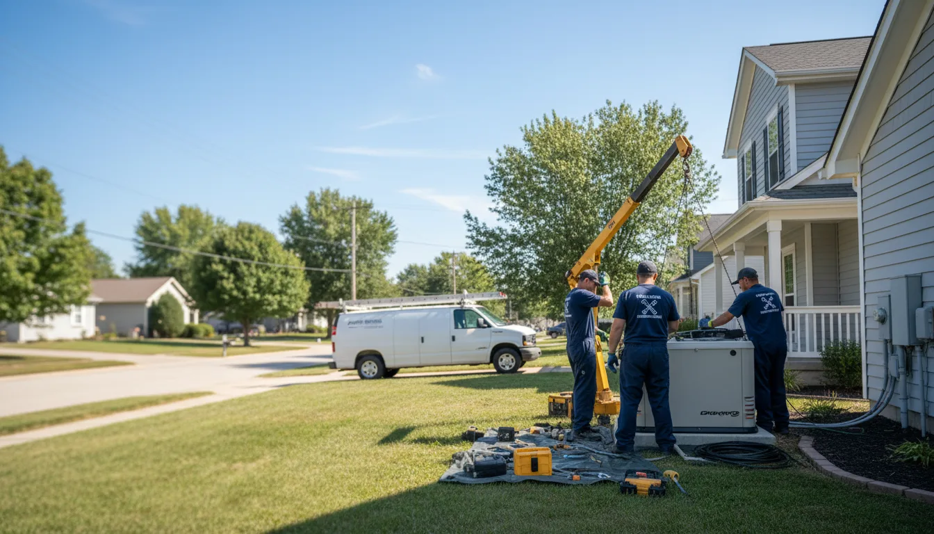 Generator Installation in Aniwa, WI near me